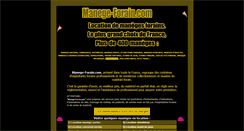 Desktop Screenshot of manege-forain.com